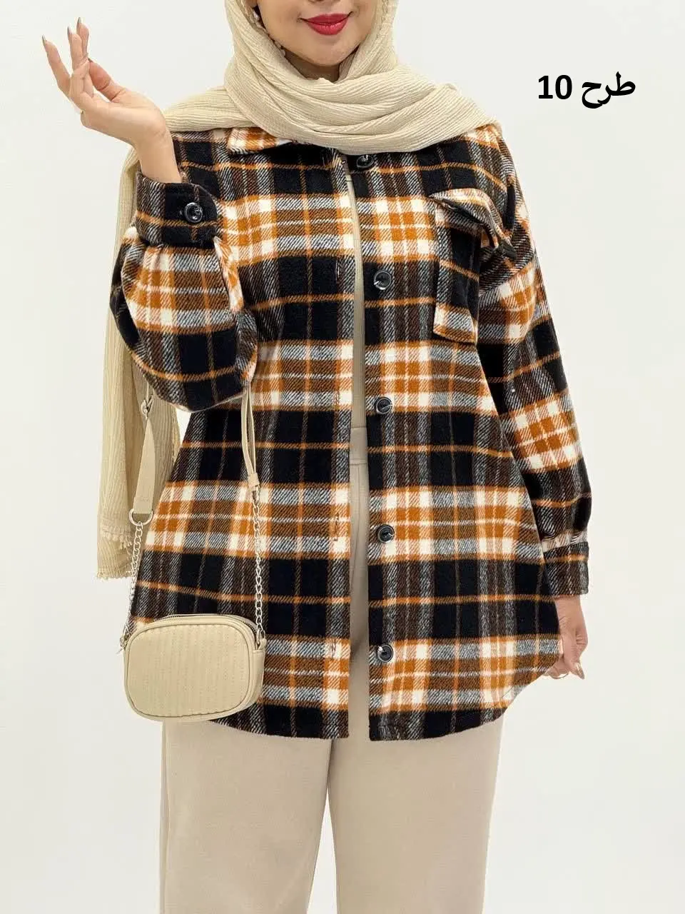 3562-شکت چهارخونه وانیل